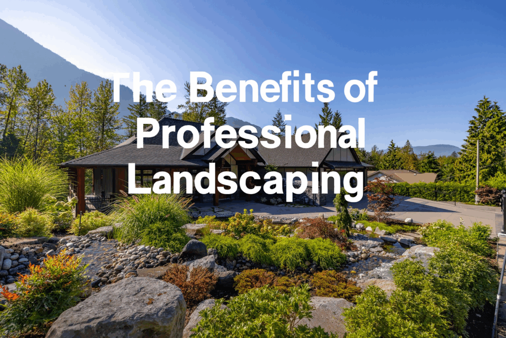 The Benefits of Professional Landscaping